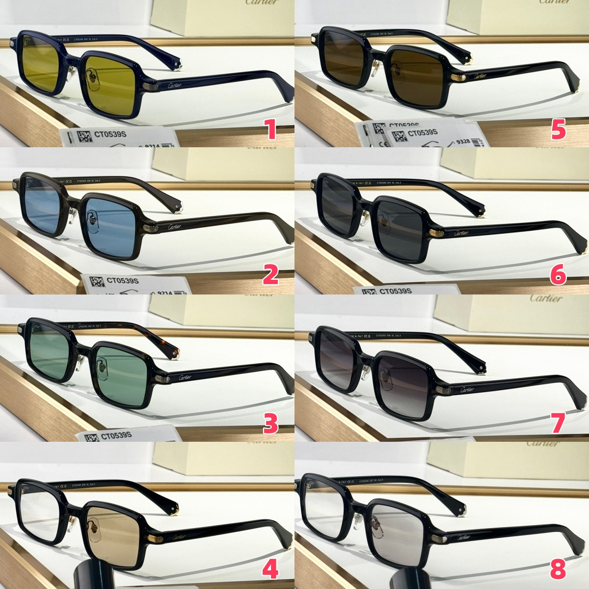 Ca*t*er photo chromic glasses ct0539s 49-22-145