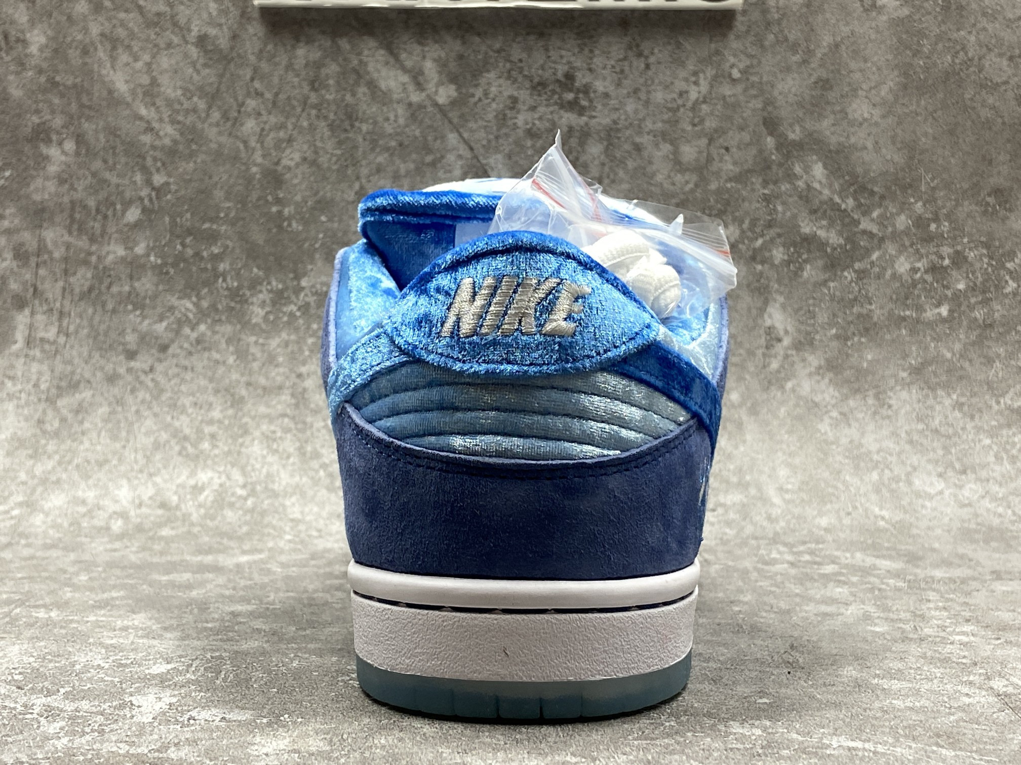 nike sb dunk low strangelove skateboards blue (cusT0mization version )