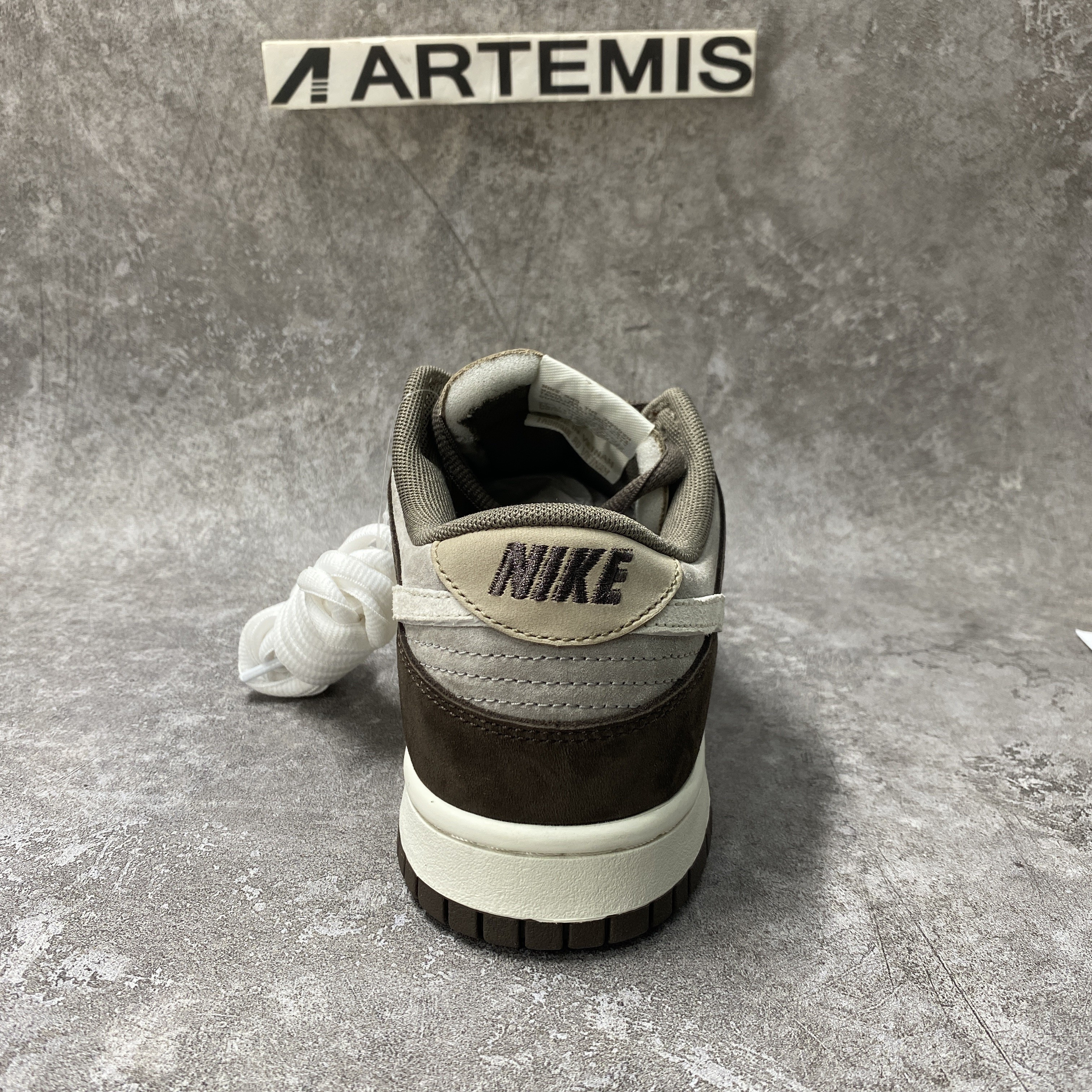nike dunk low katushiro T0mo white grey