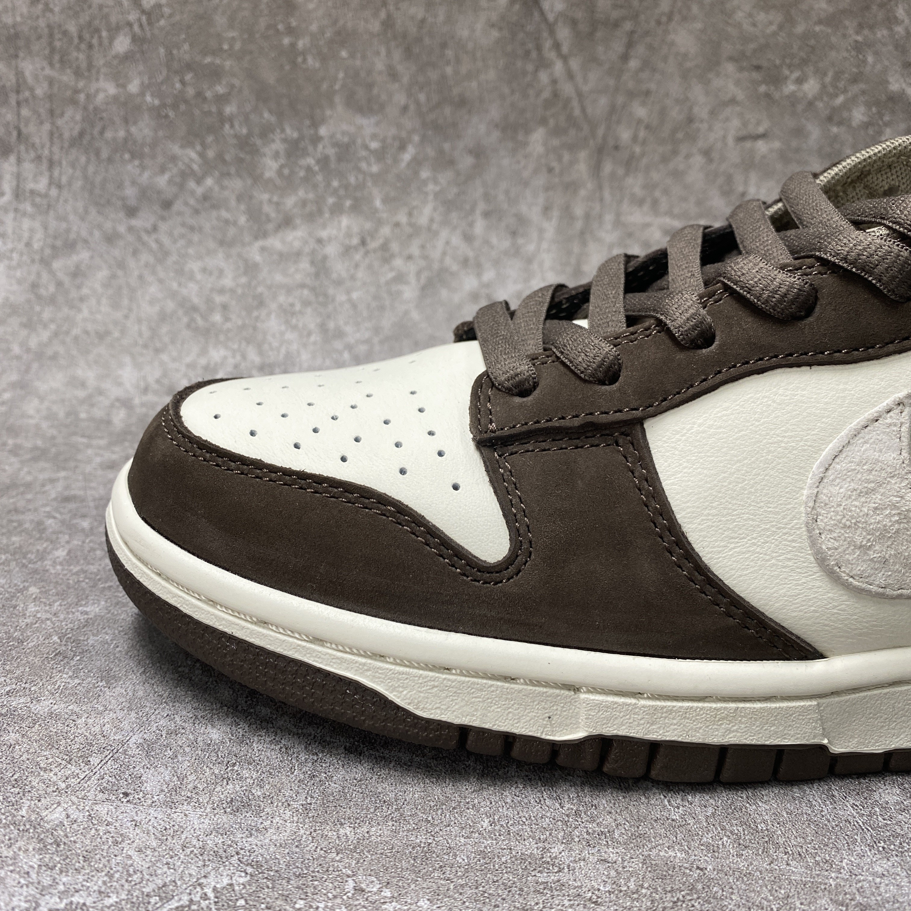 nike dunk low katushiro T0mo white grey