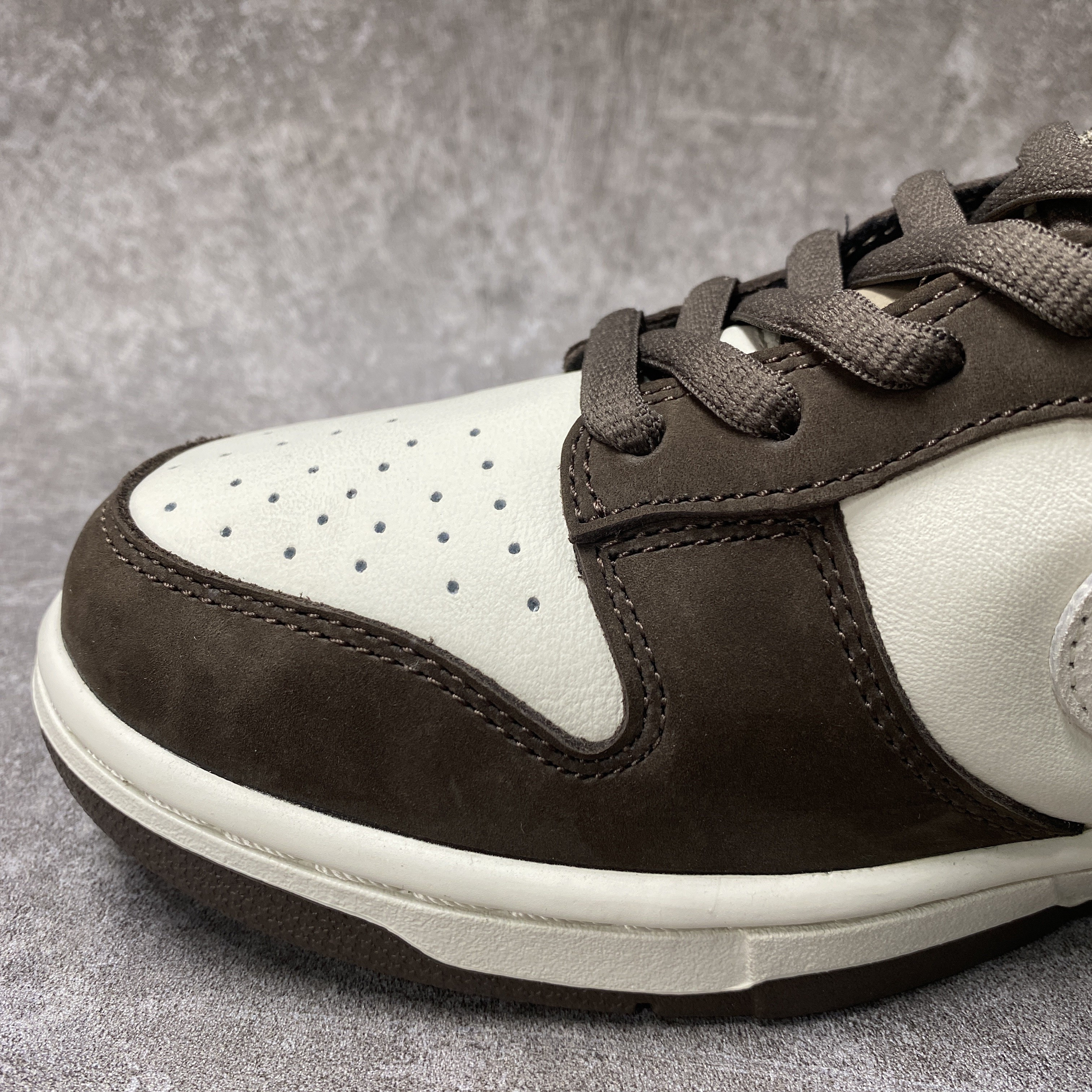 nike dunk low katushiro T0mo white grey