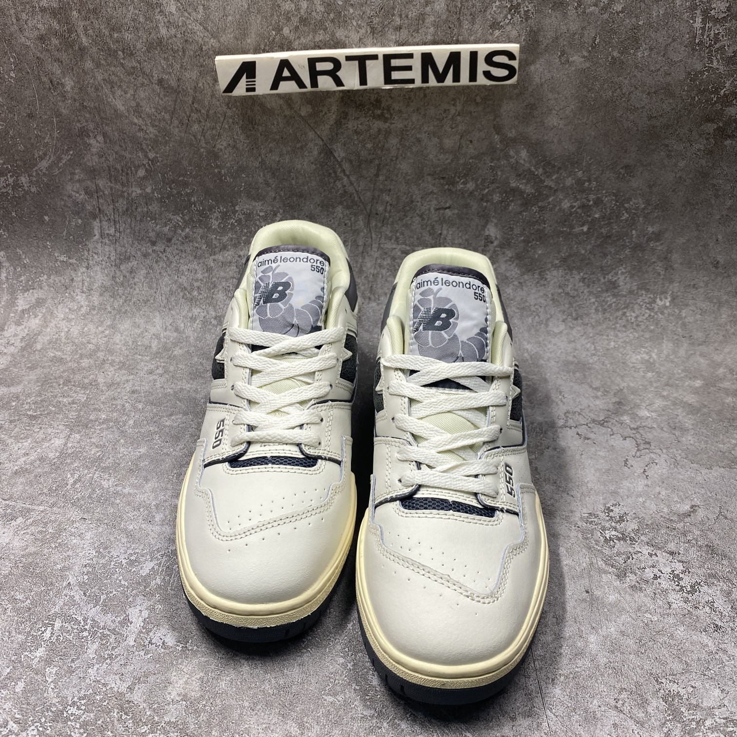 new Ba1an*e 550 aime leon dore white grey