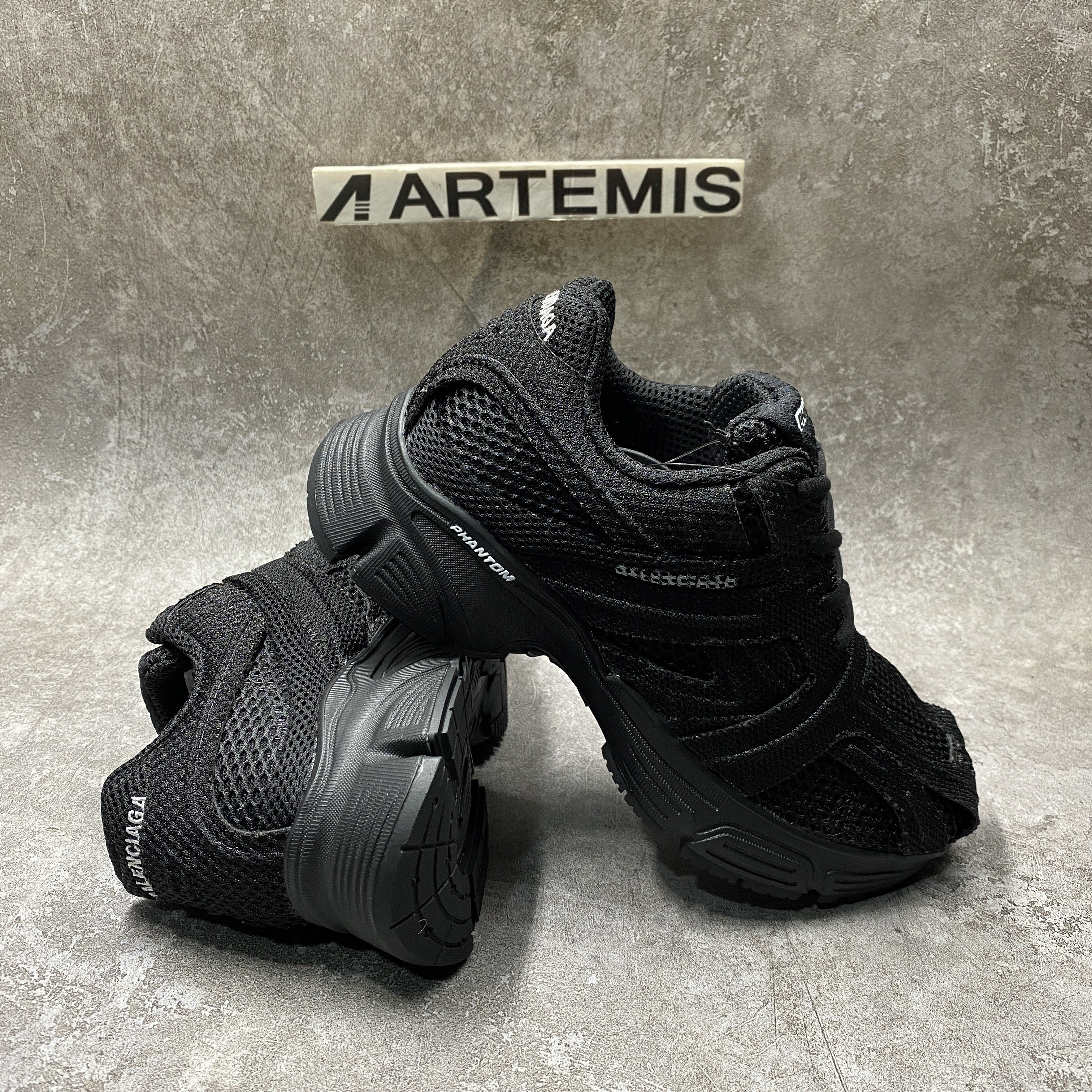 balenciga phanT0m sneaker black