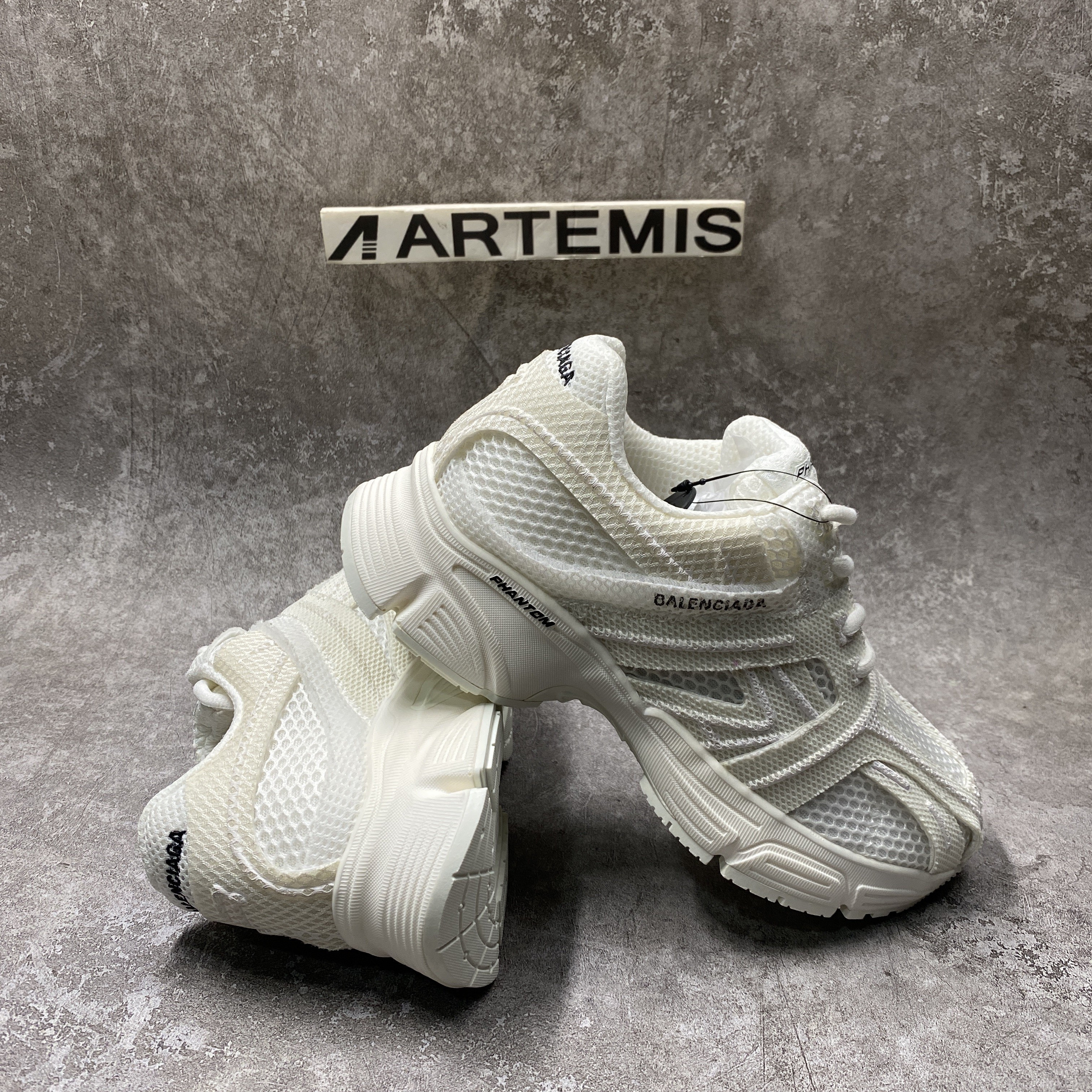 balenciga phanT0m sneaker white