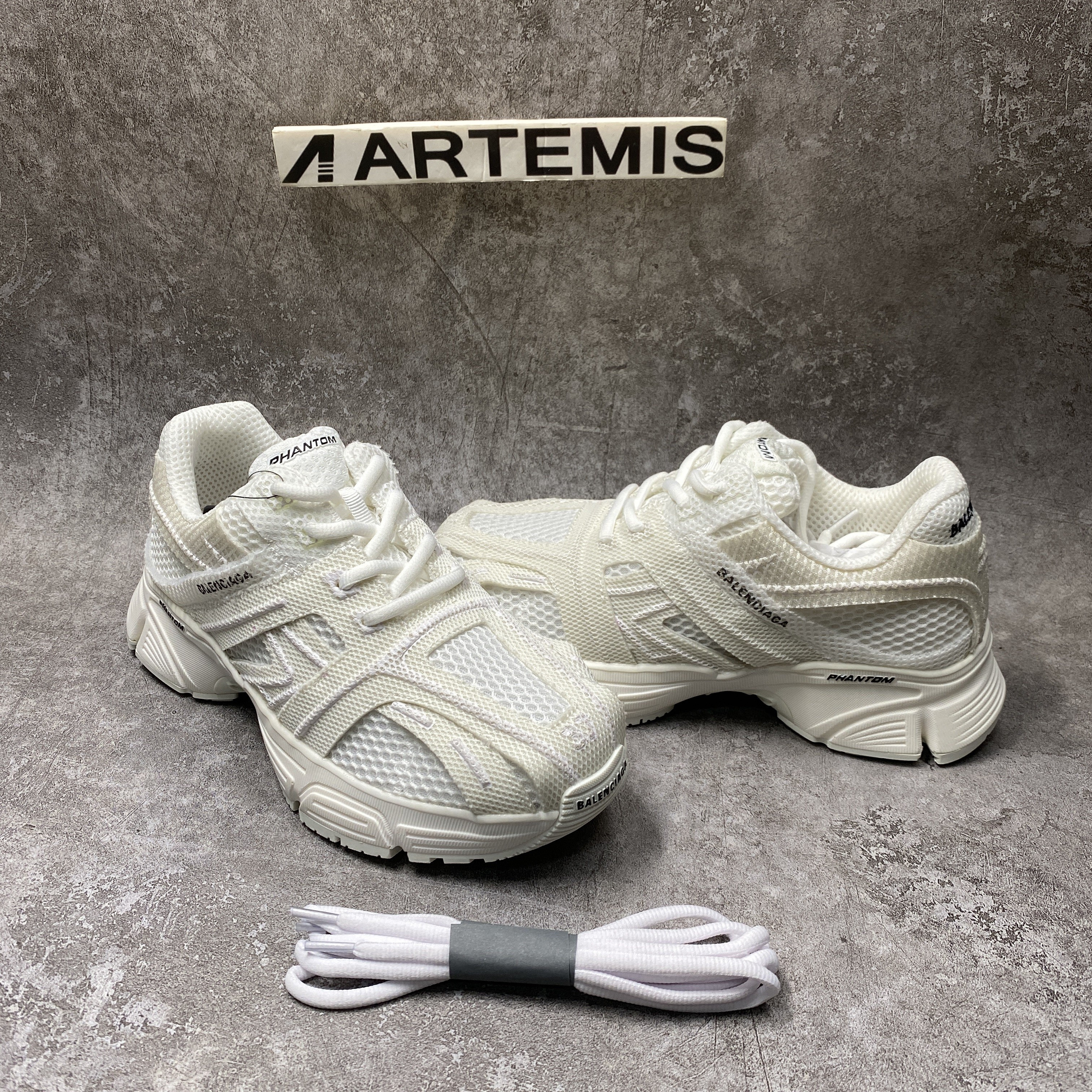 balenciga phanT0m sneaker white