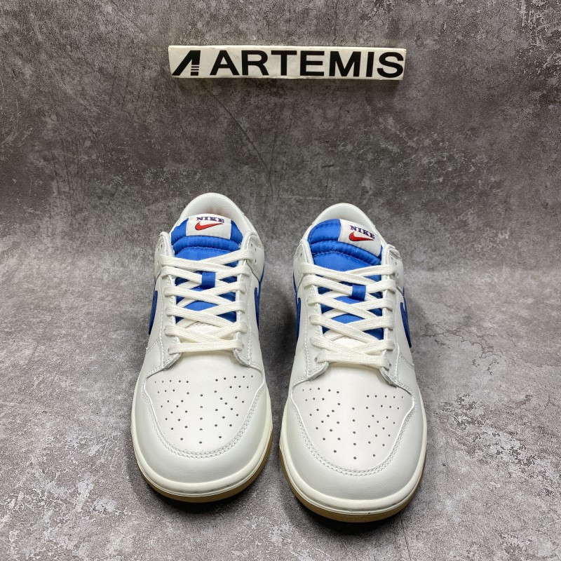 nike dunk low “sail blue” with gum botT0ms
