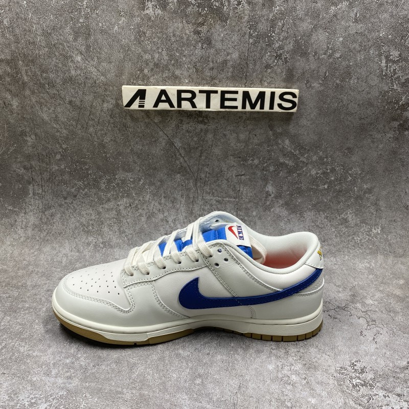 nike dunk low “sail blue” with gum botT0ms