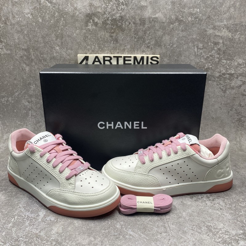 Ch*el 22p trainer white red