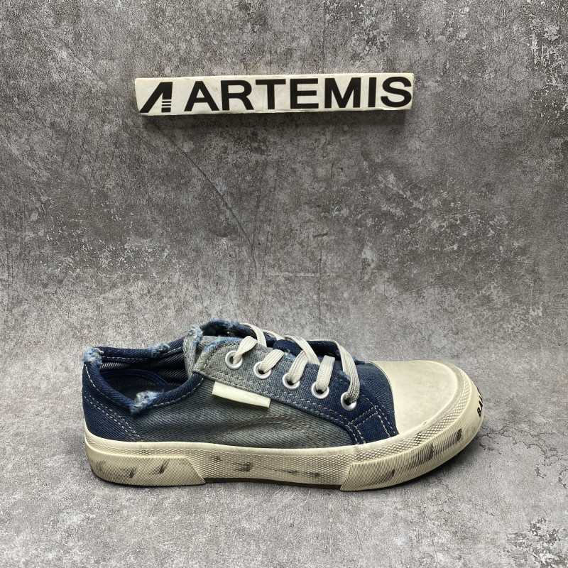 balenciga pairs low mule destroyed - De*1m