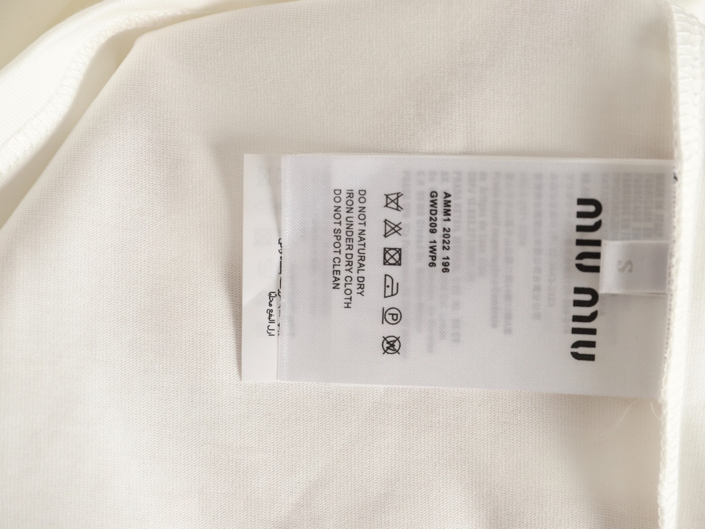 M1v M1v long-sleeved t-shirt