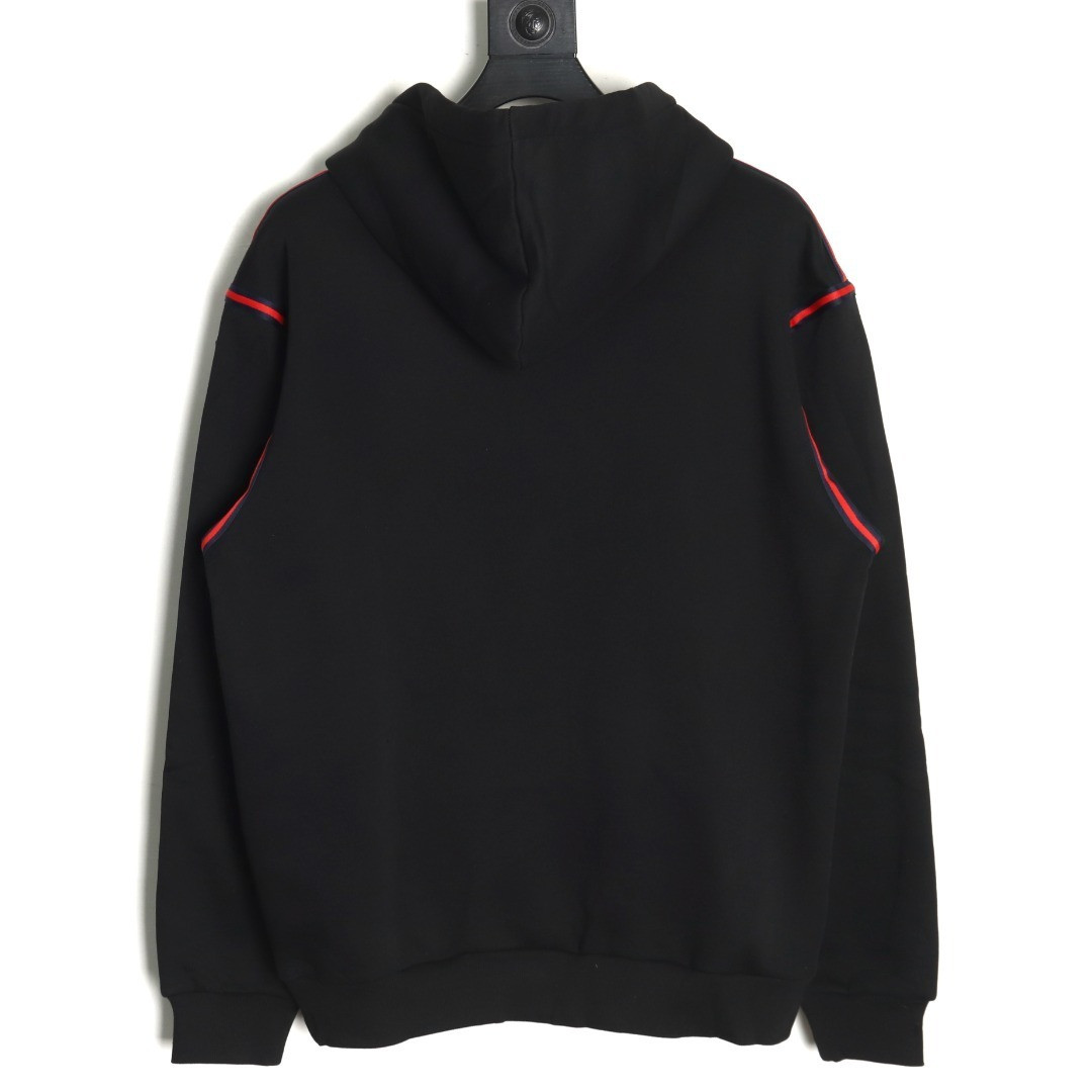 G*u*i guc fleece-lined hoodies suit
