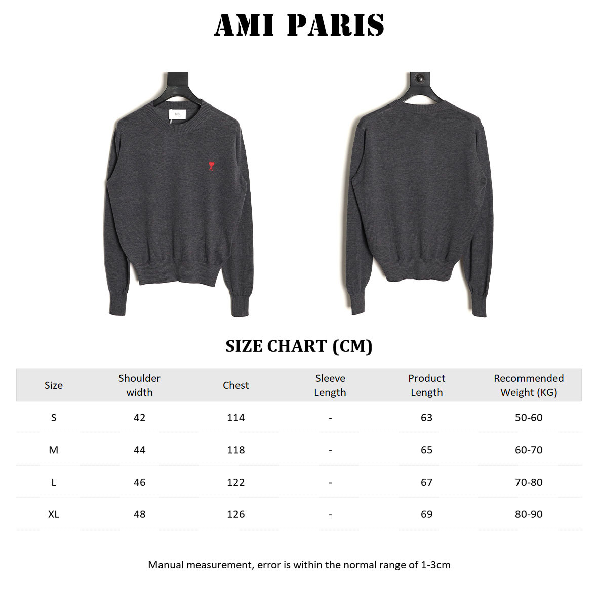 AMI PARIS Knitting Sweaters