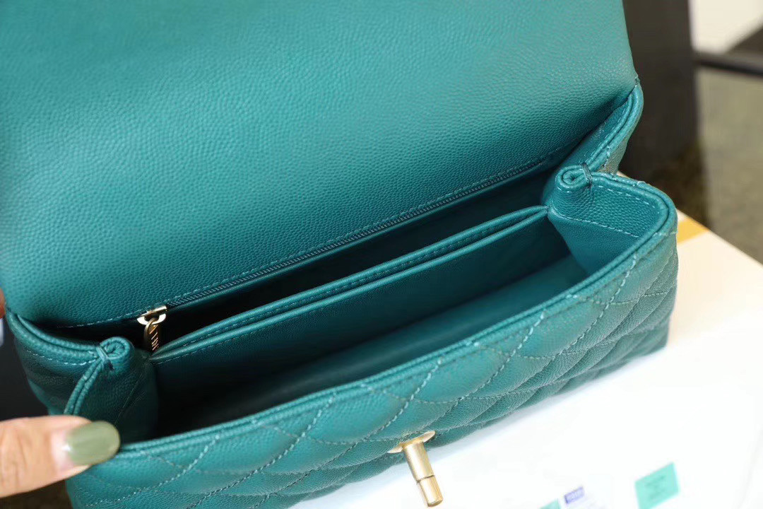 Coco handle bags calfskin leather