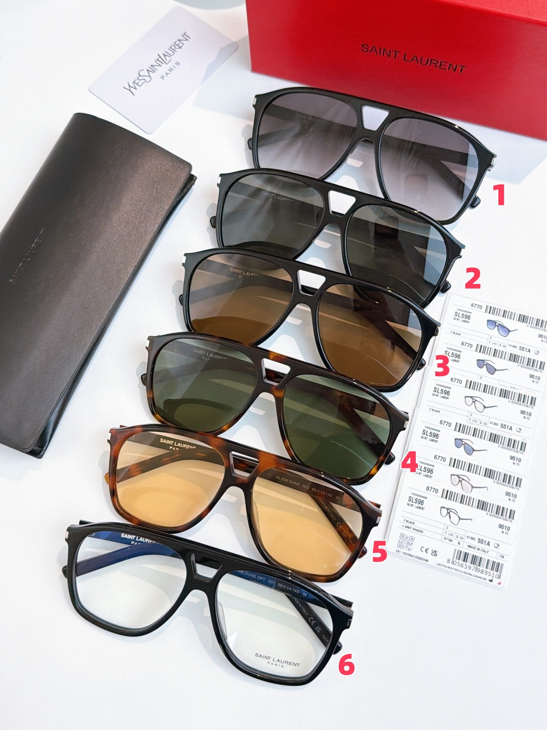 Y*L glasses sl596 58-14-145