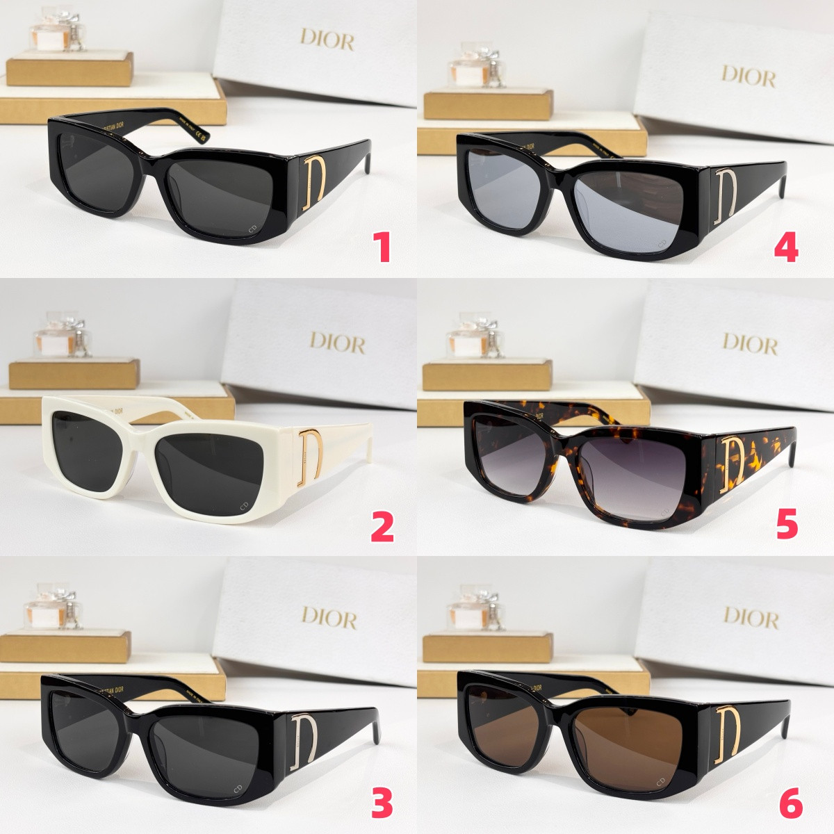 d*or glasses cd Di*m*nd s11f 55-18-140