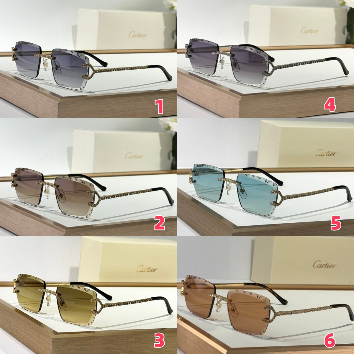 Ca*t*er glasses ct0662s 57-18-145