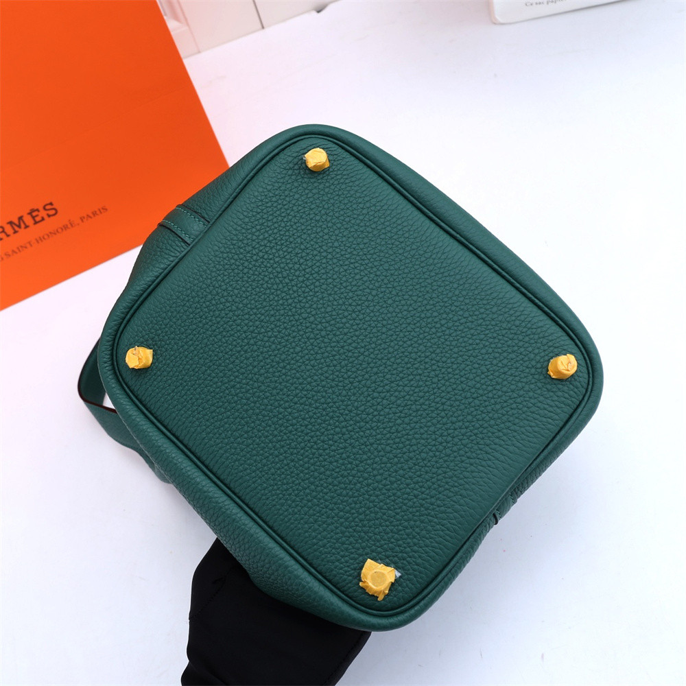 H**mes picotin 18cm peacock green without original box