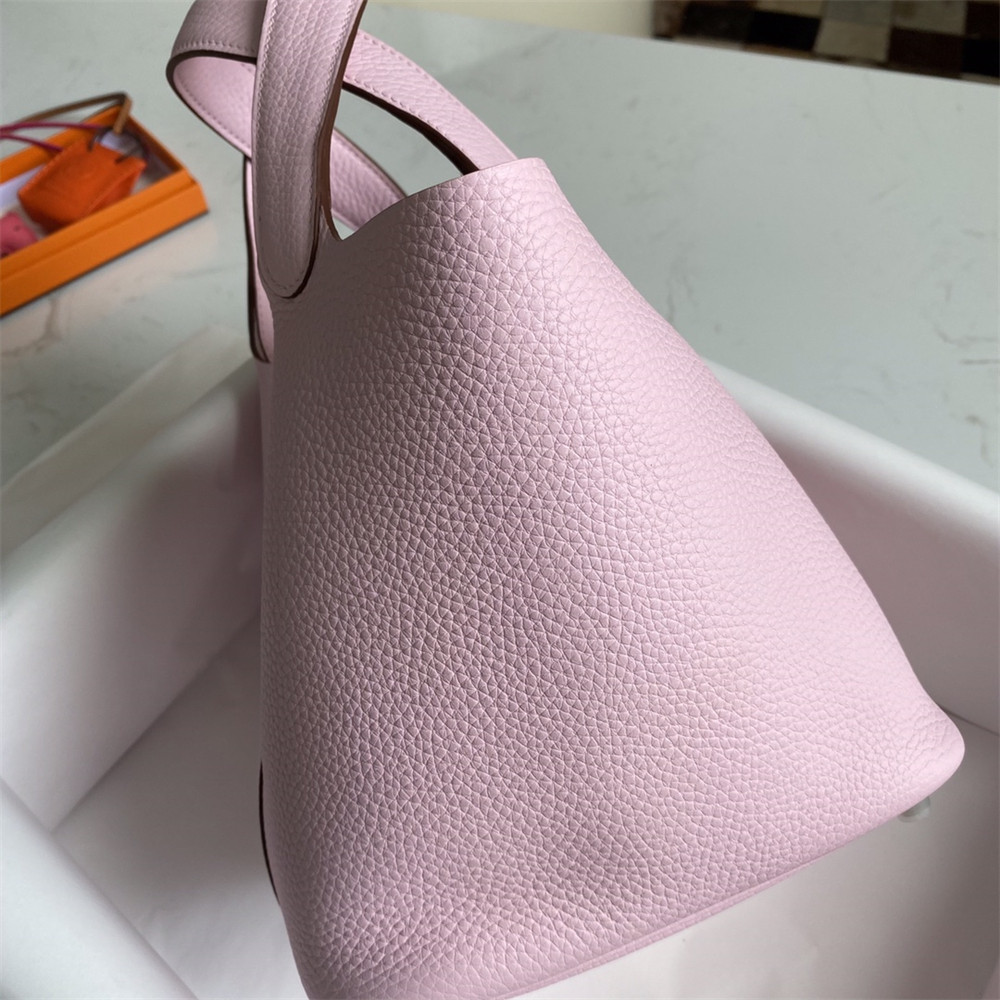 H**mes picotin 18cm light pink without original box