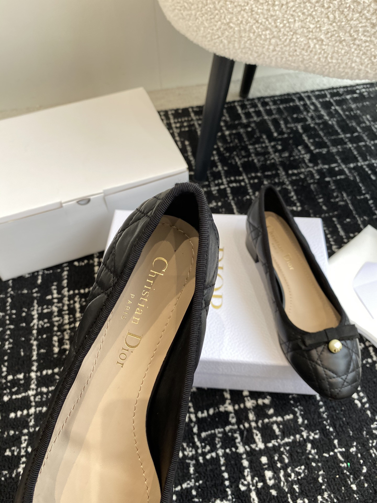 ua D*or ballet pump black