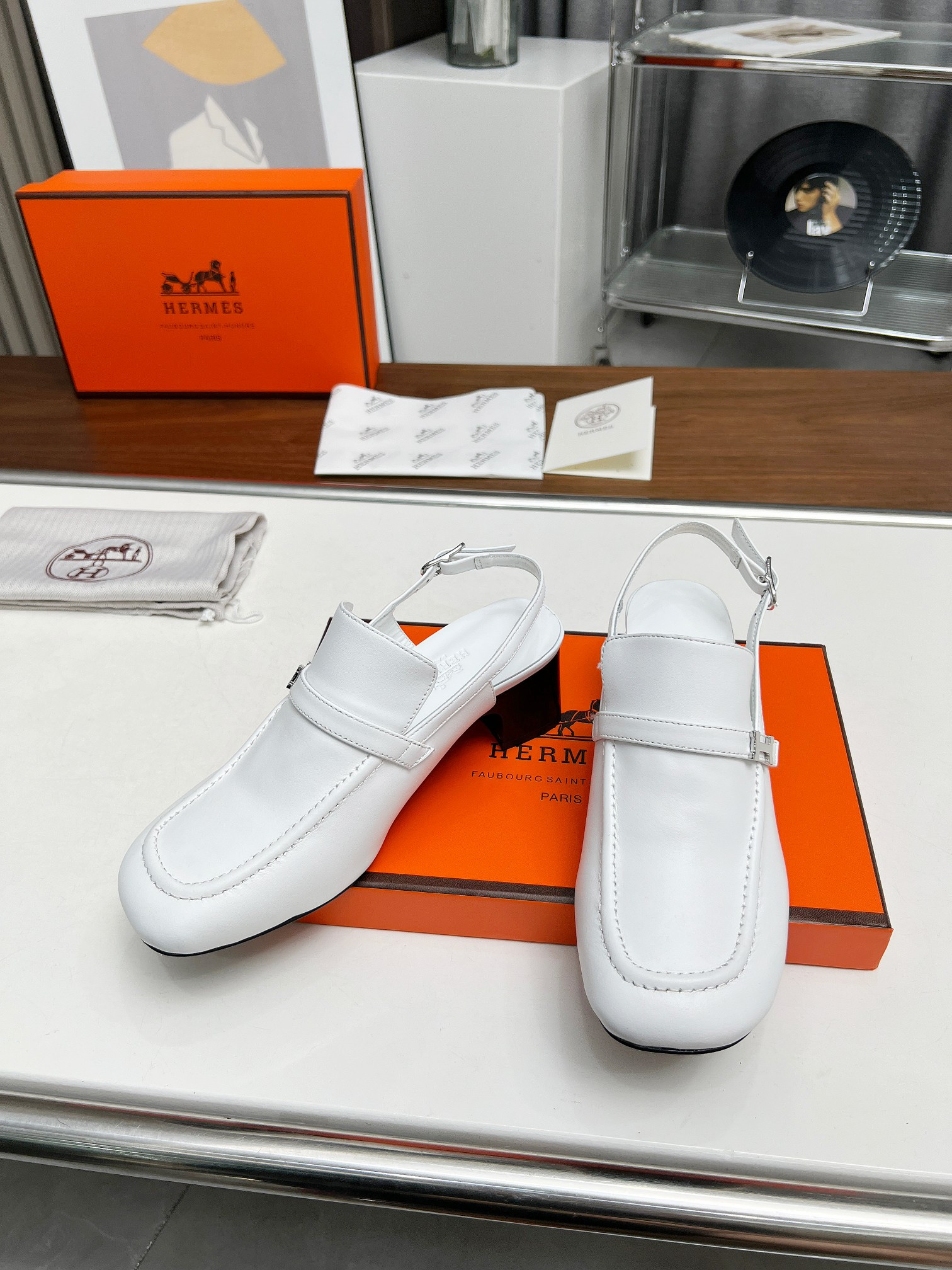 ua H**mes infinie 50 pump