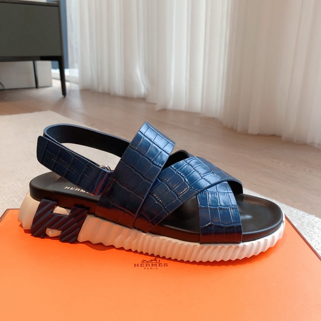 ua H**mes electric sandal