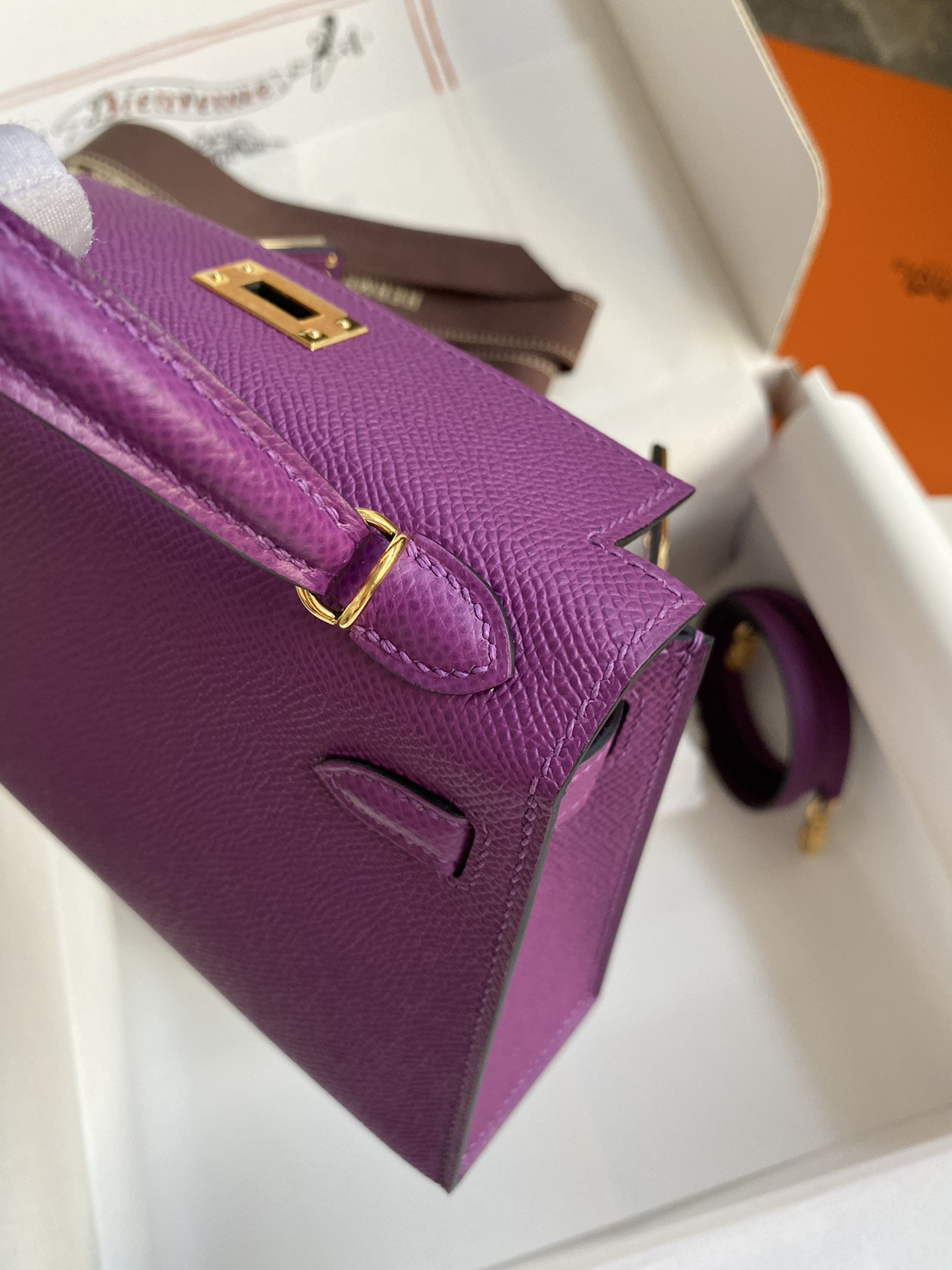 H**mes mini kelly 19 19×6×12cm