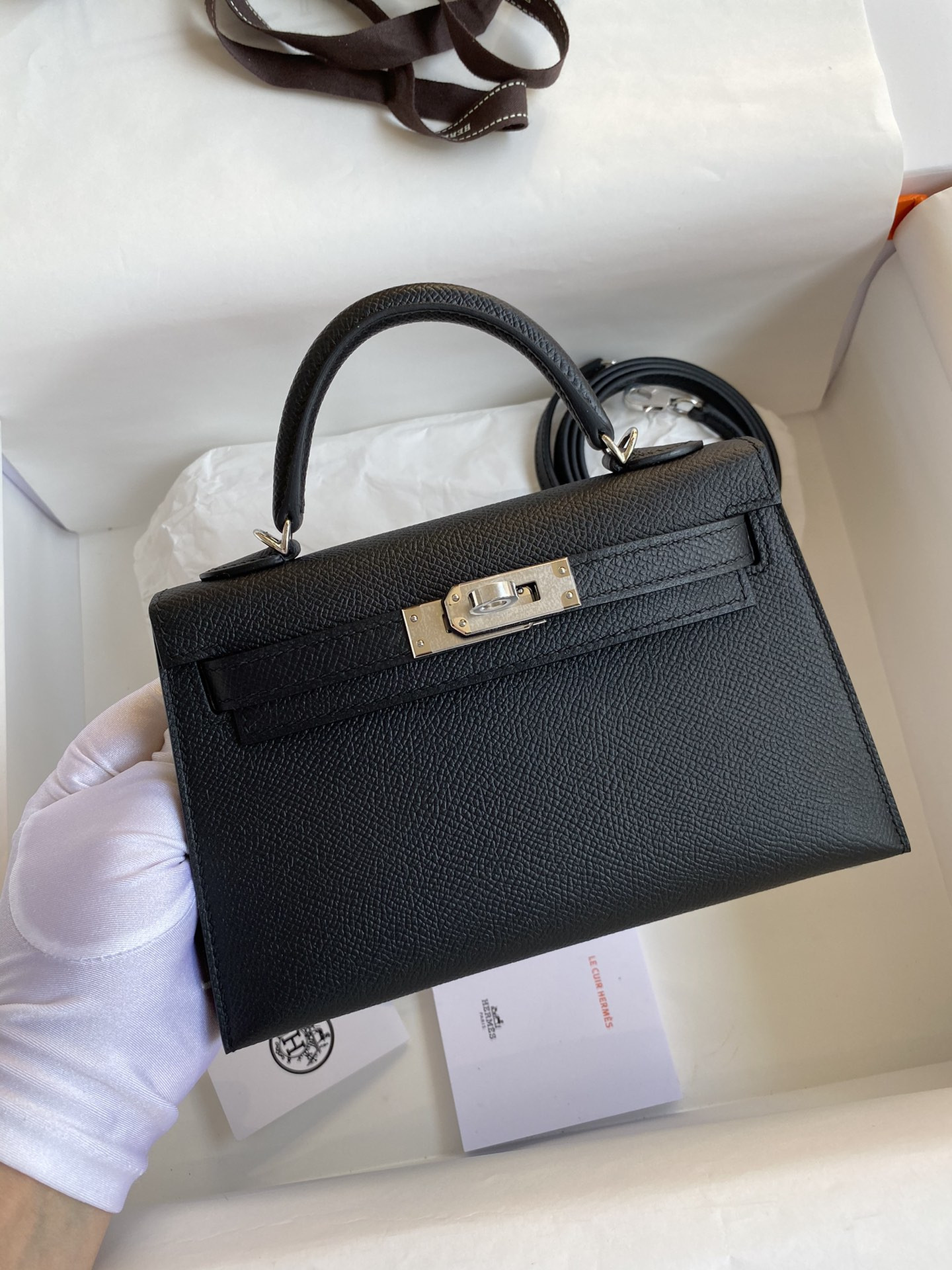 H**mes mini kelly 19 19×6×12cm