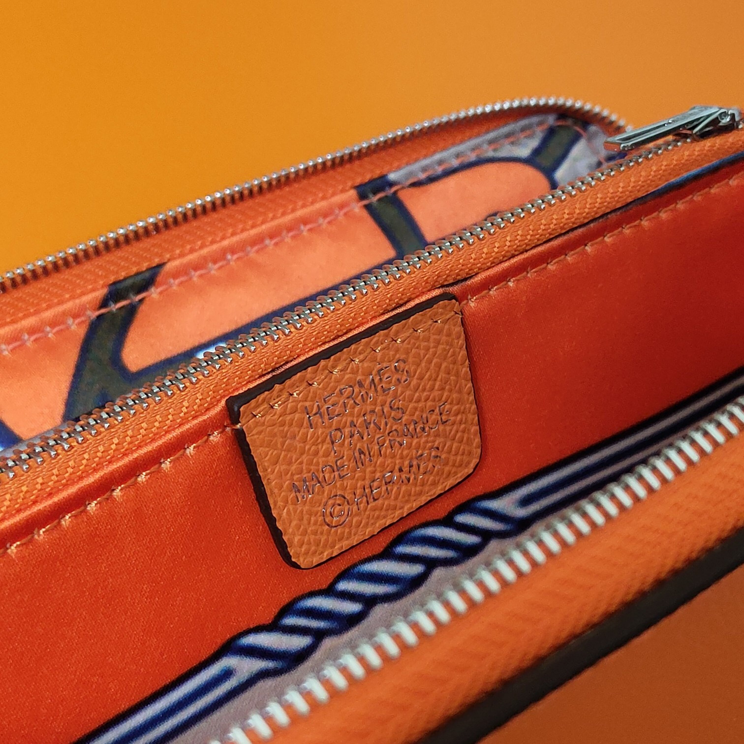 H**mes long wallet 20x11cm