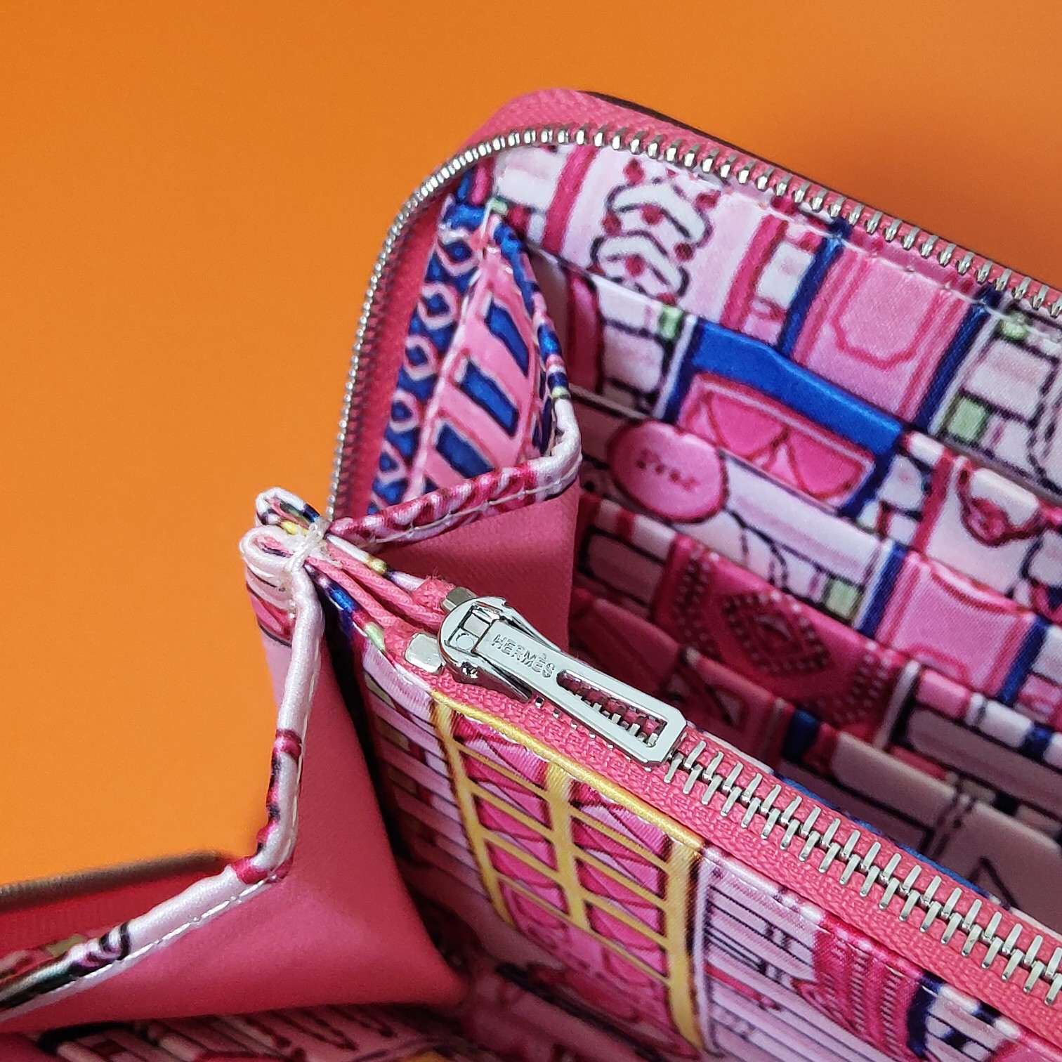 H**mes long wallet 20x11cm