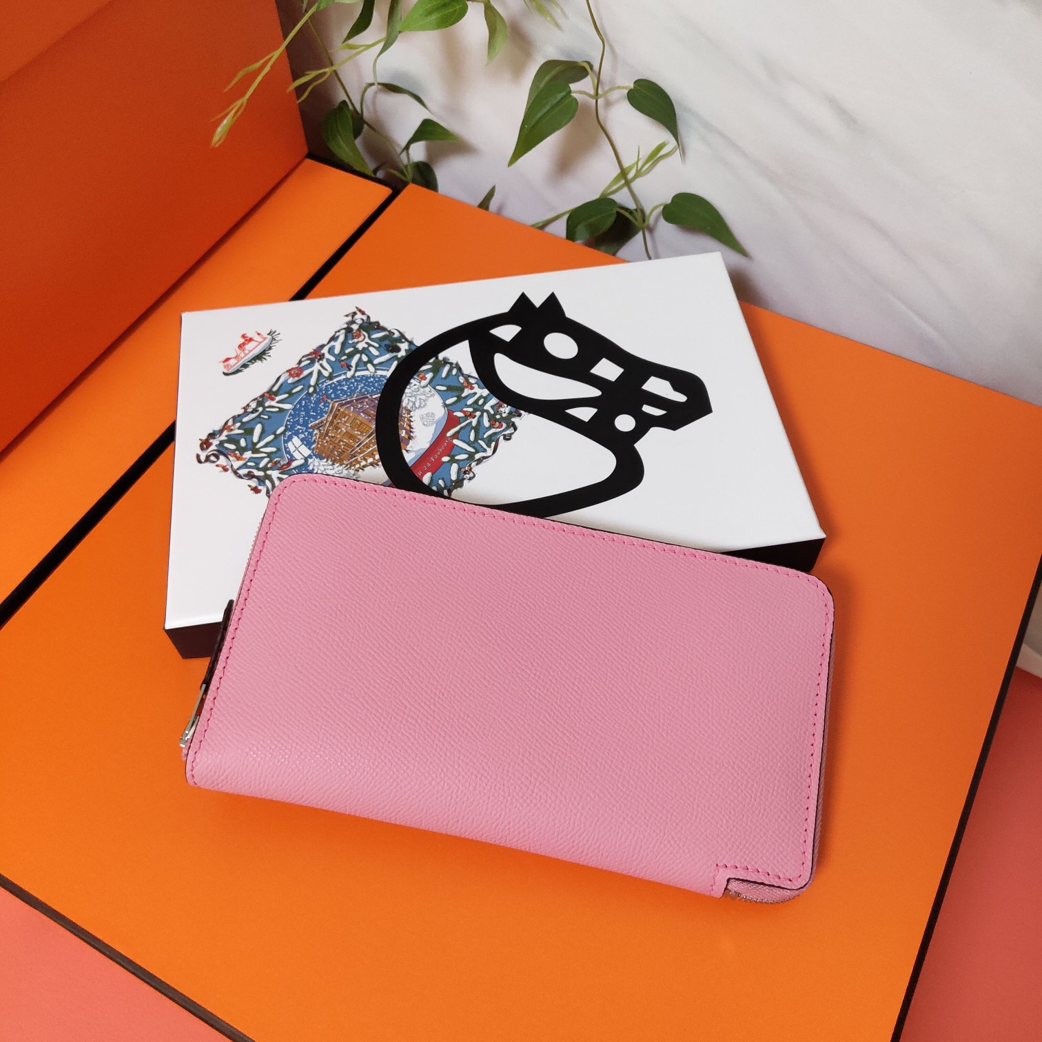 H**mes long wallet 20x11cm