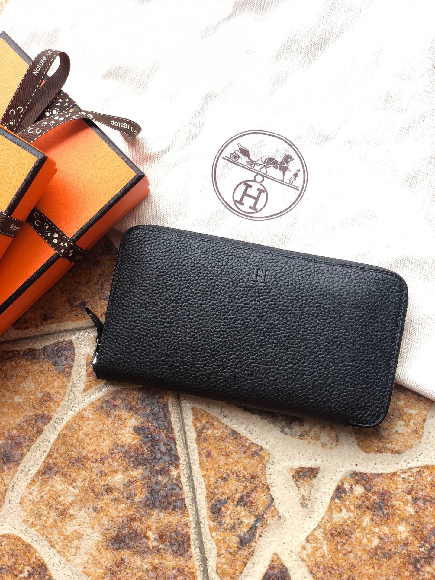 H**mes long wallet 20x11cm