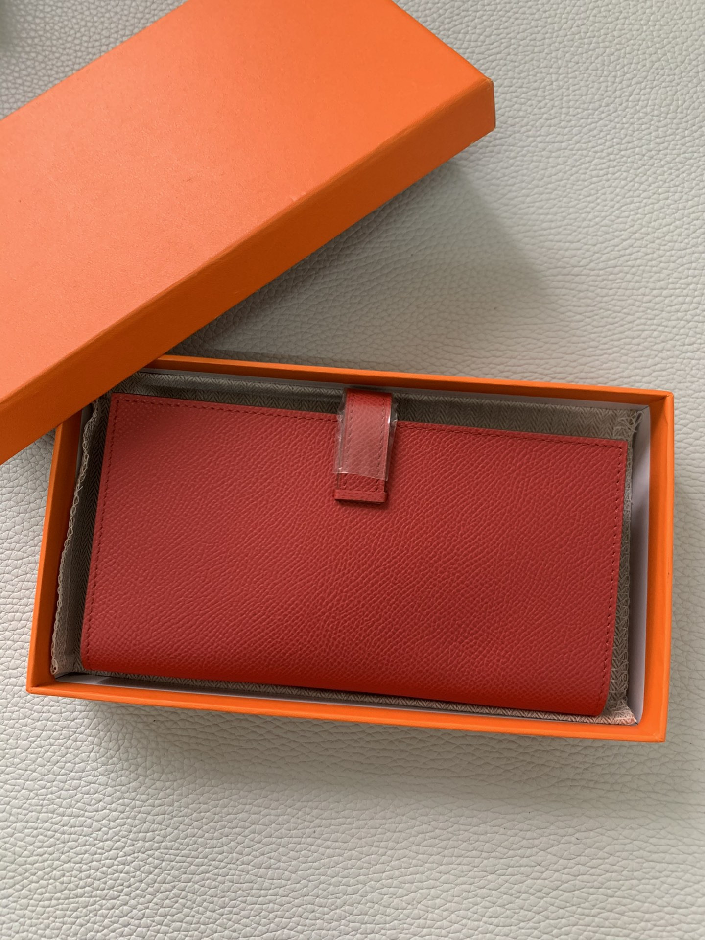 H**mes long wallet 17.5x9.5cm
