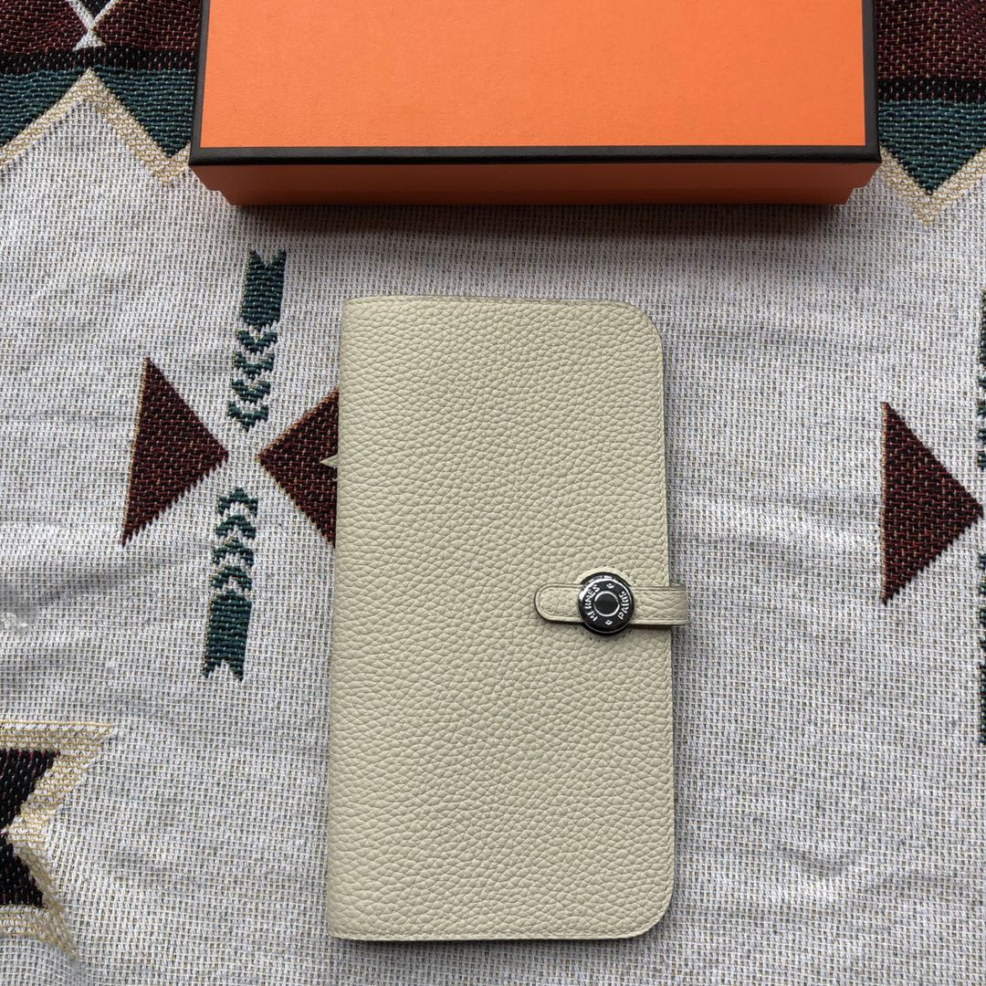 H**mes dogon duo wallet