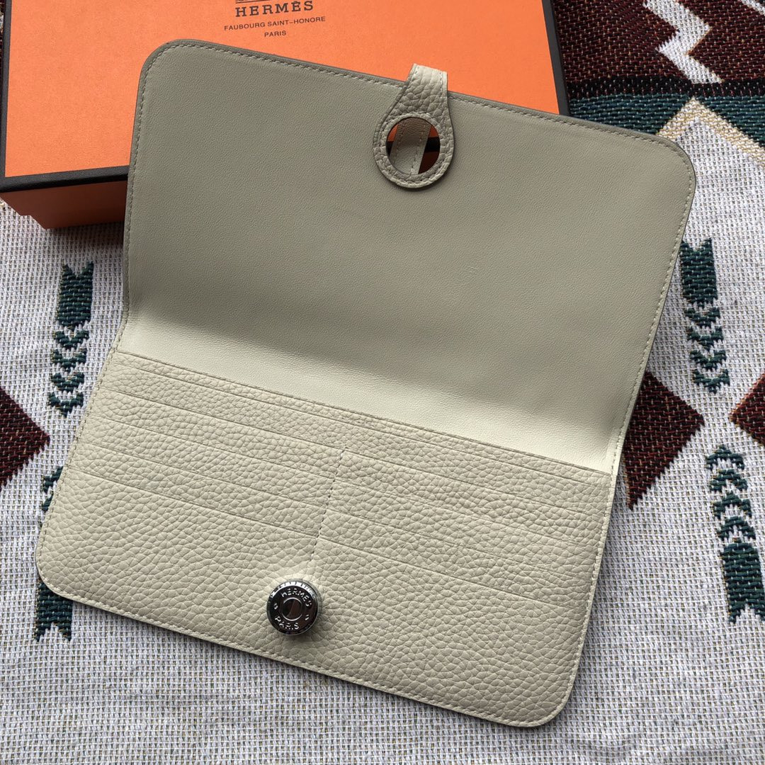 H**mes dogon duo wallet