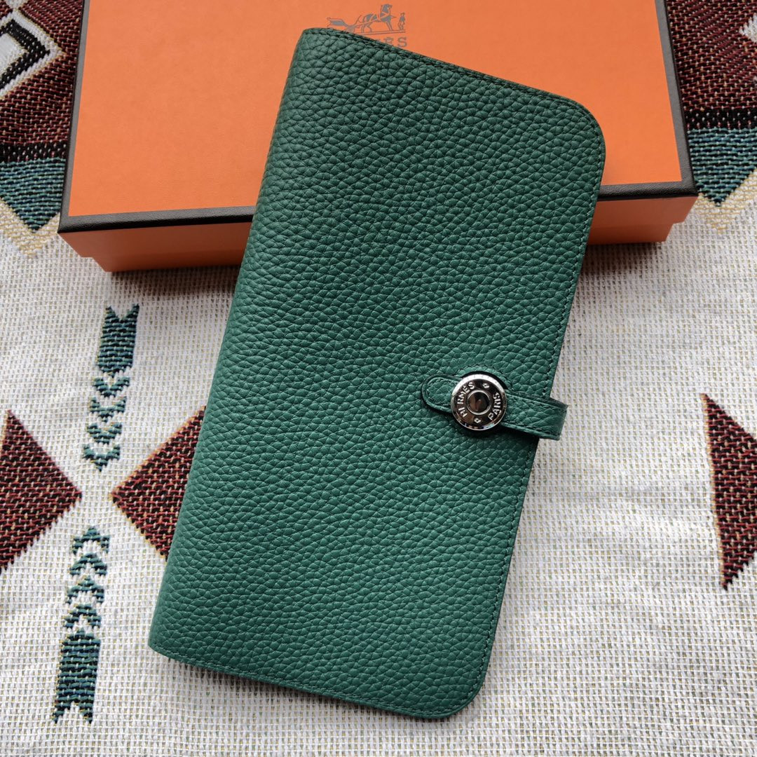 H**mes dogon duo wallet