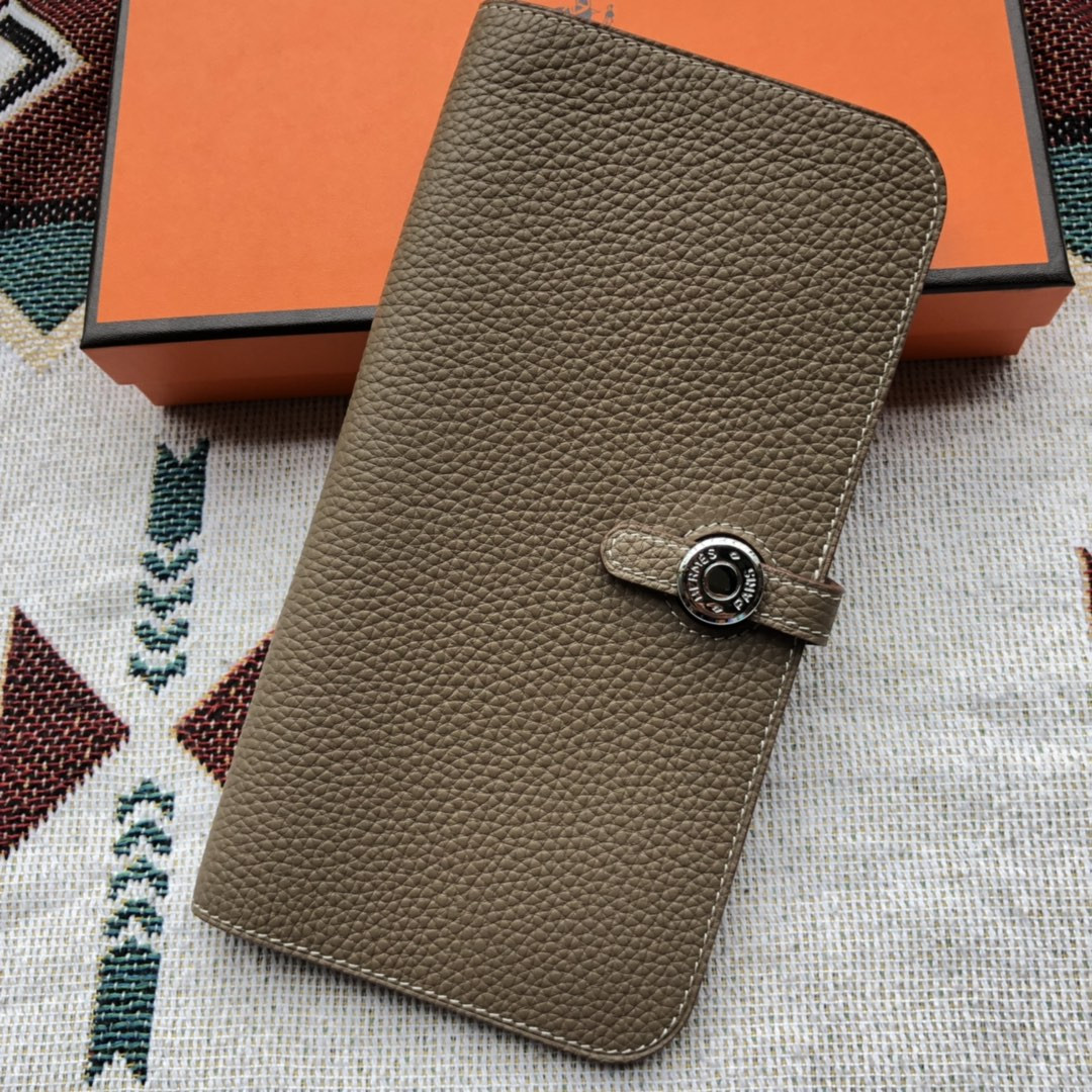 H**mes dogon duo wallet