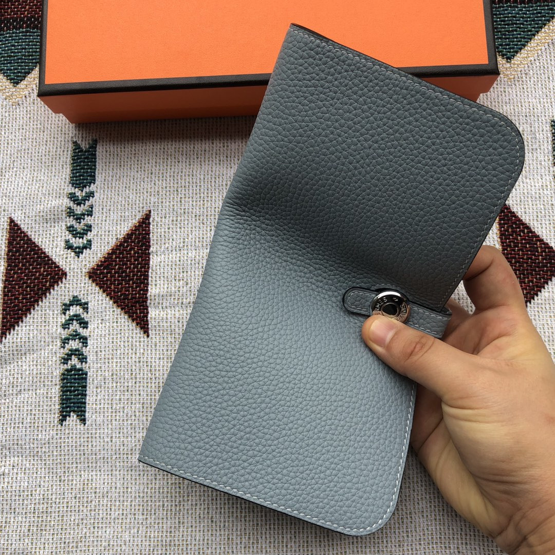 H**mes dogon duo wallet