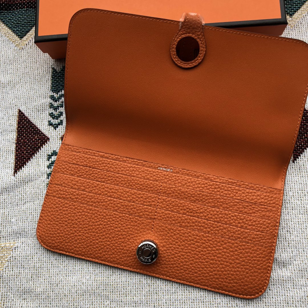 H**mes dogon duo wallet