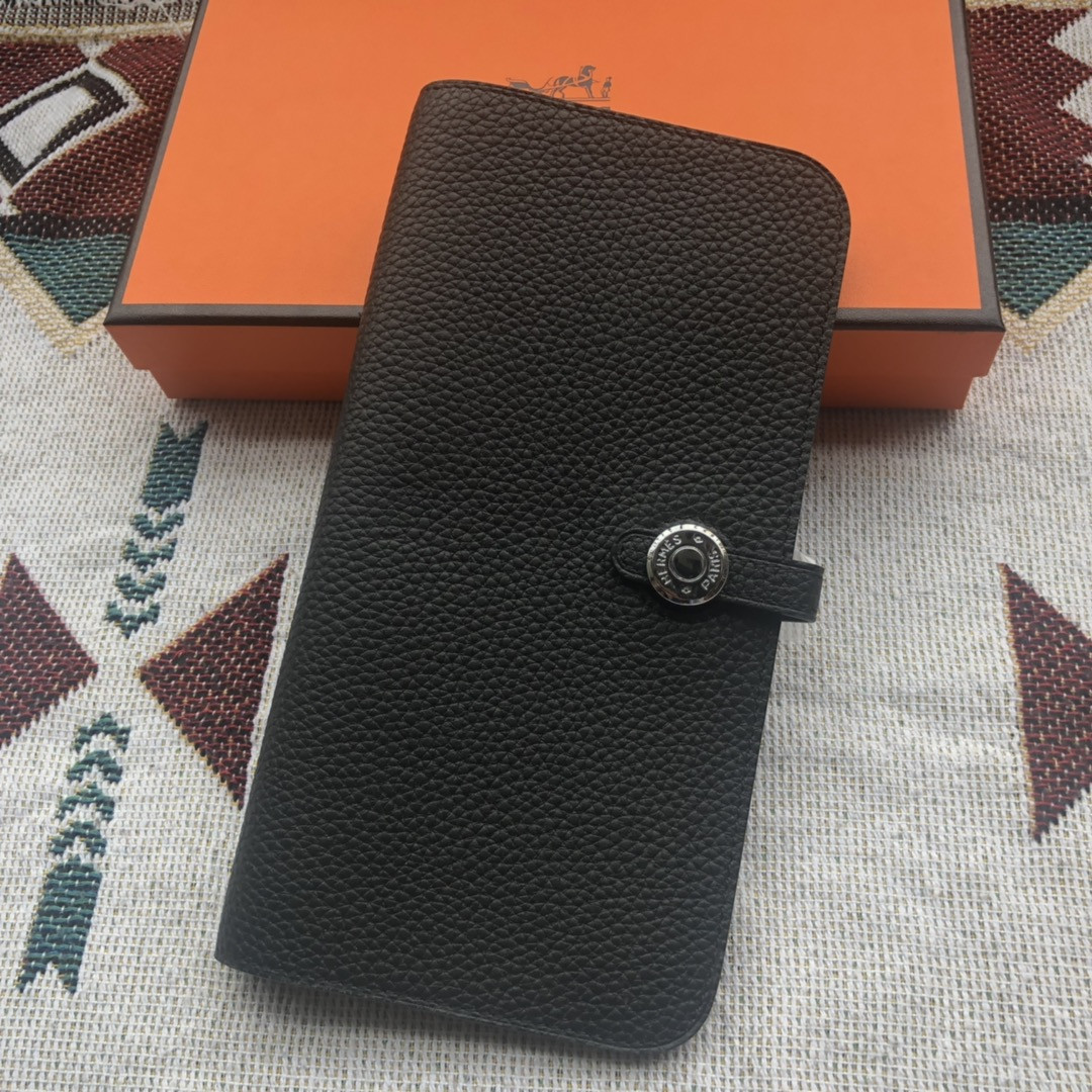 H**mes dogon duo wallet