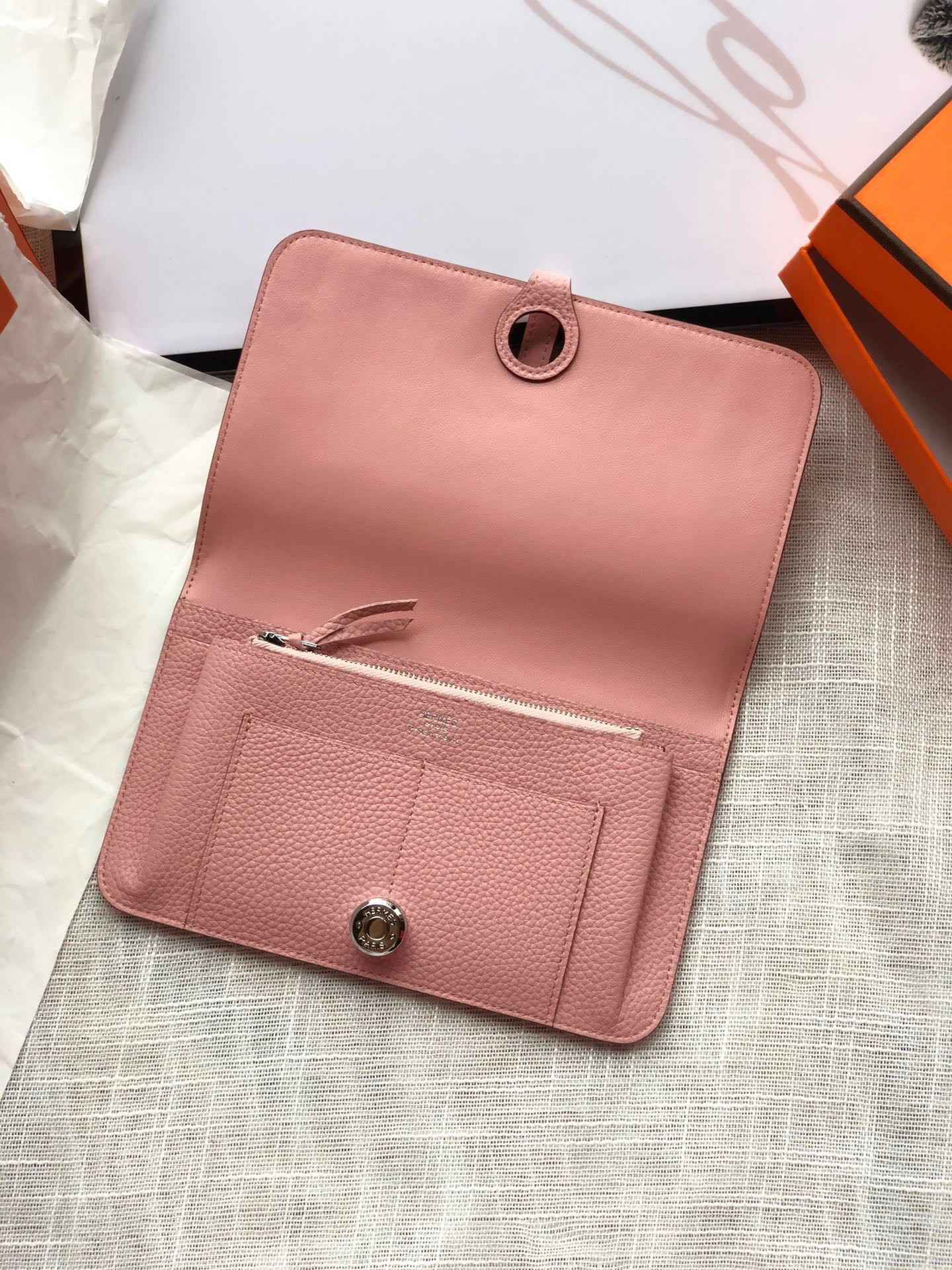 H**mes dogon duo wallet 20.1cm