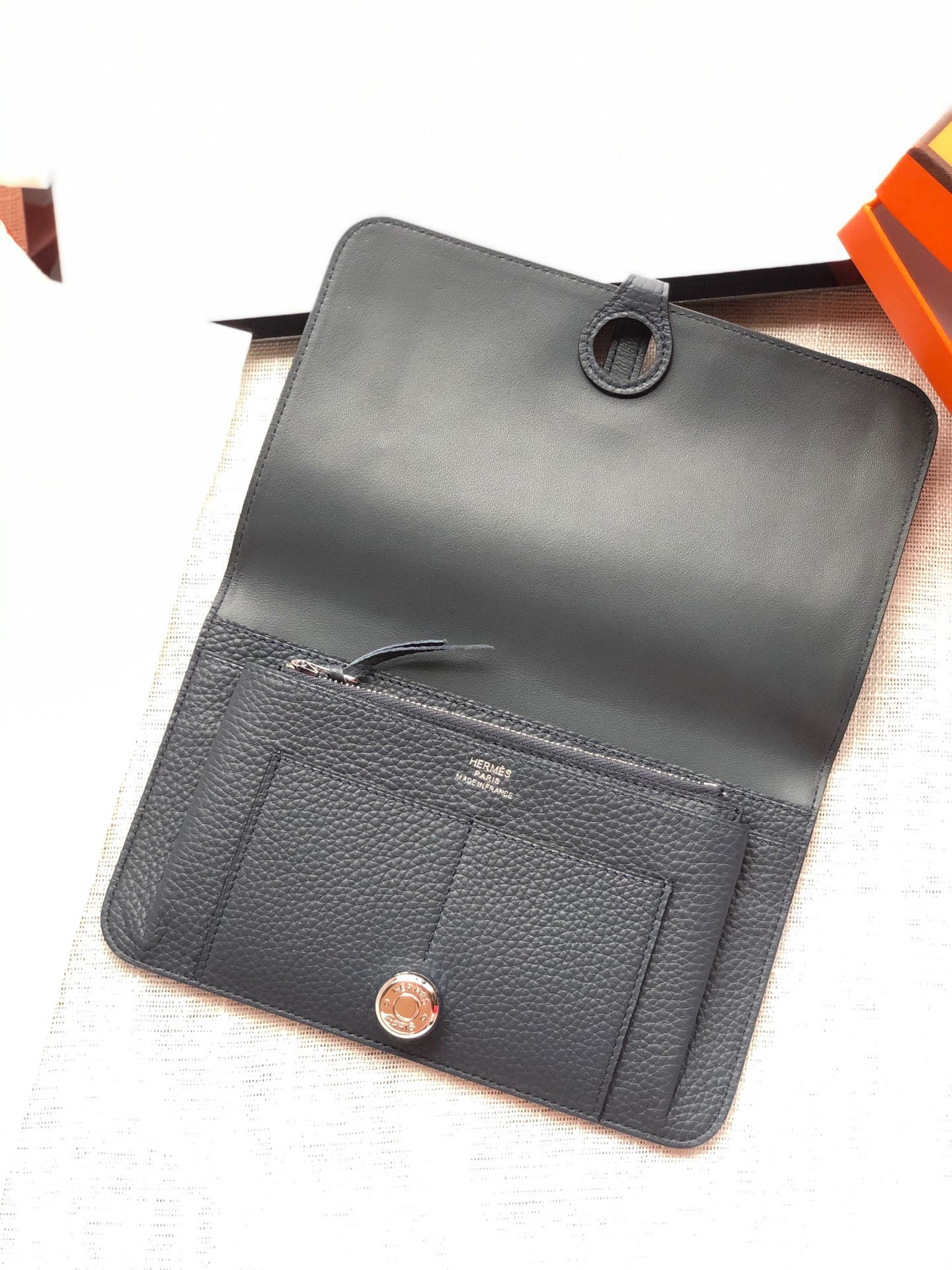 H**mes dogon duo wallet 20.1cm