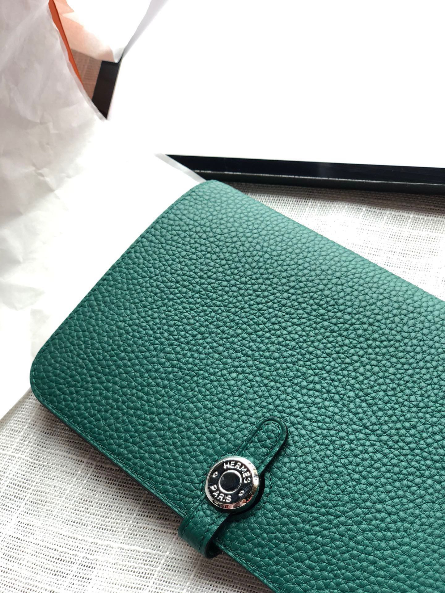 H**mes dogon duo wallet 20.1cm