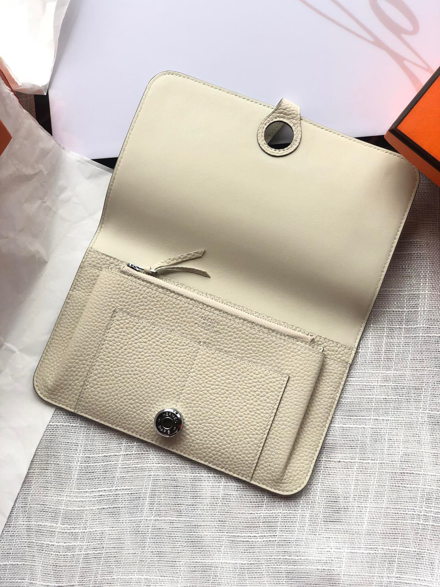H**mes dogon duo wallet 20.1cm