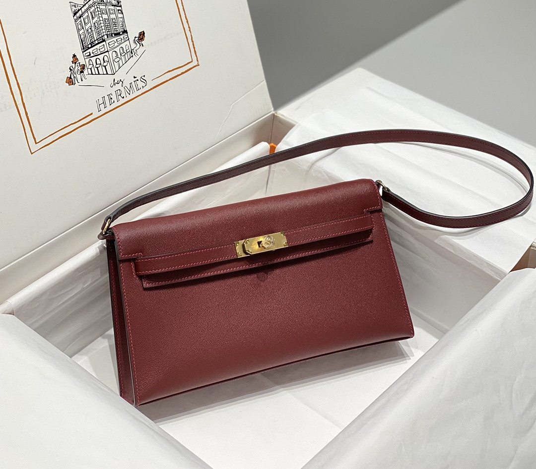 H**mes kelly elan epsom16x27.8x4cm