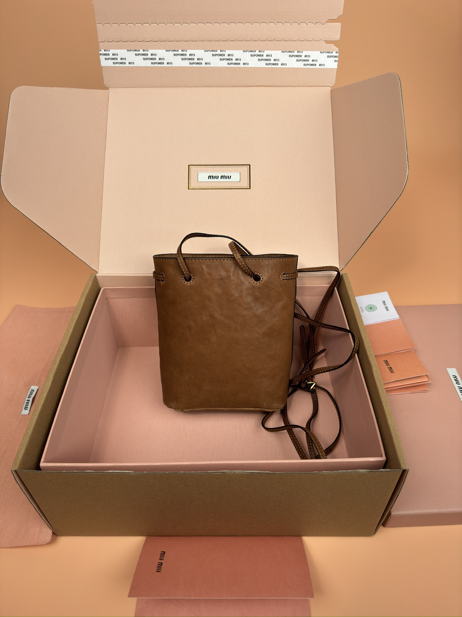 M1v M1v nappa leather mini bag 17x14x6cm