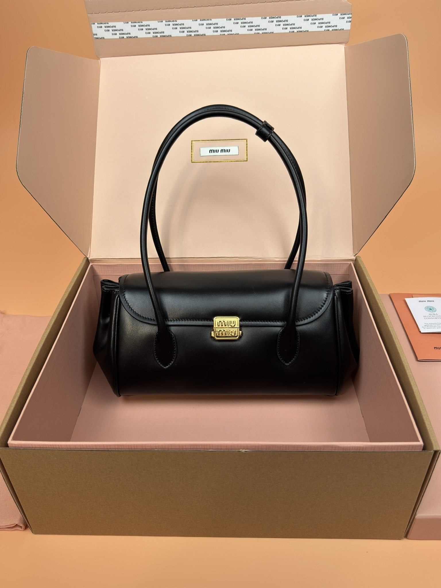 M1v M1v leather shoulder bag 15x28x11cm
