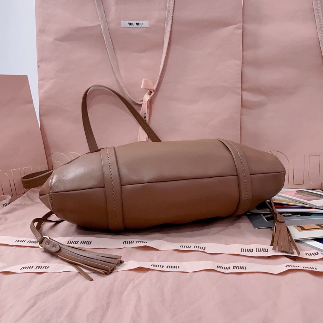 M1v M1v small joie nappa leather bag 16x32x10.5cm