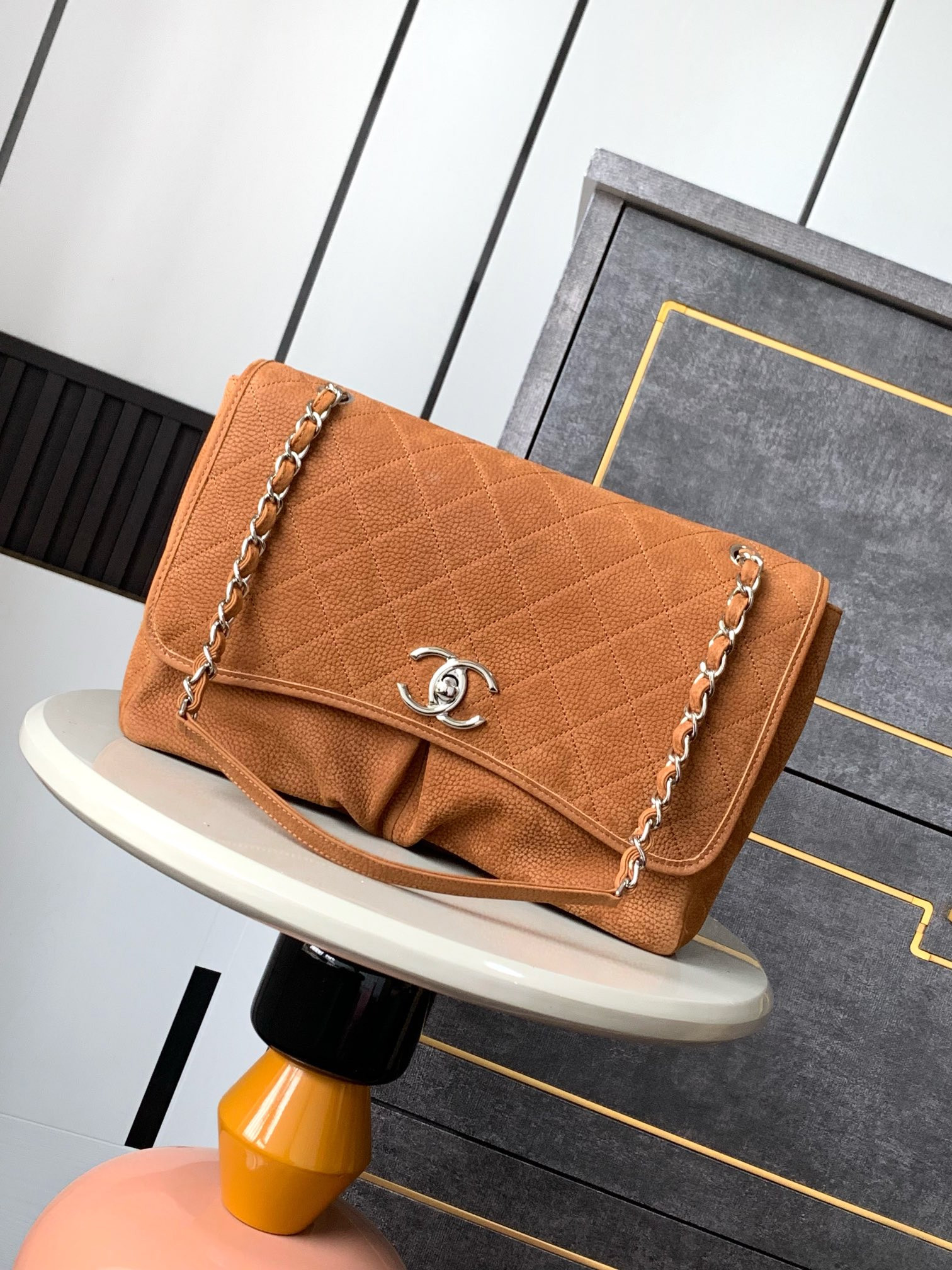 Ch*el shopping bag as3313 34x25x10cm