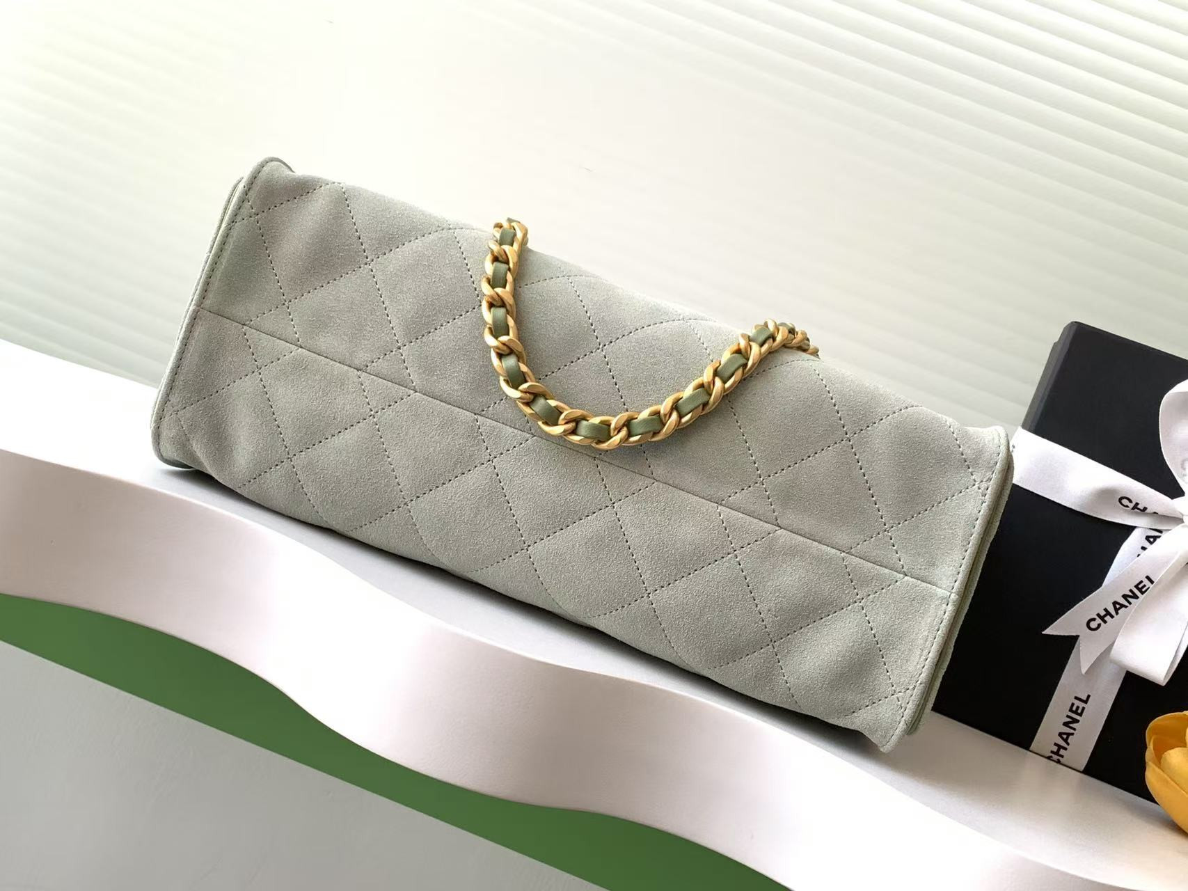 Ch*el shopping bag hobo 26x31x13cm