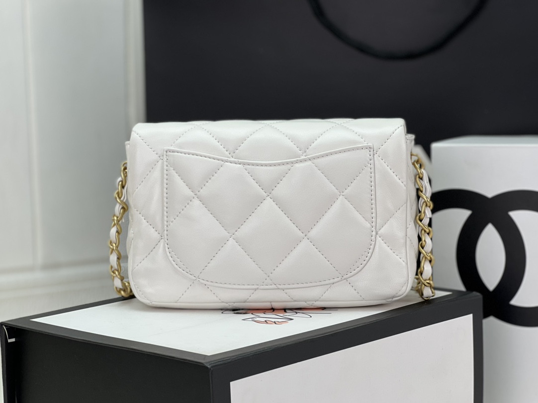 Ch*el flap handbag cf 21x14x6cm